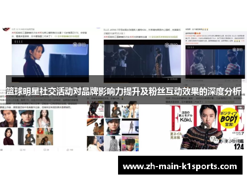 篮球明星社交活动对品牌影响力提升及粉丝互动效果的深度分析